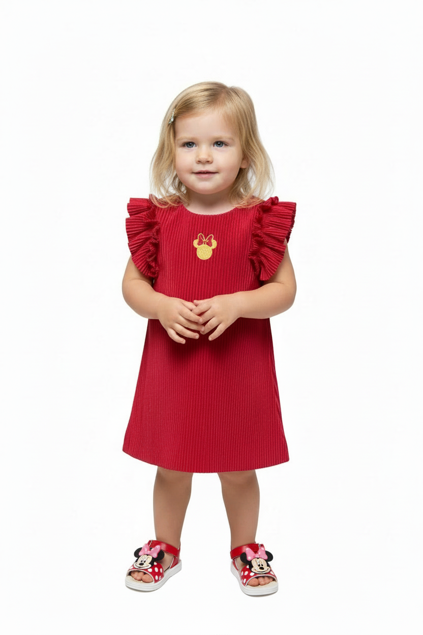 Vestido rojo bebe niña  Minnie St Jacks 0190011201