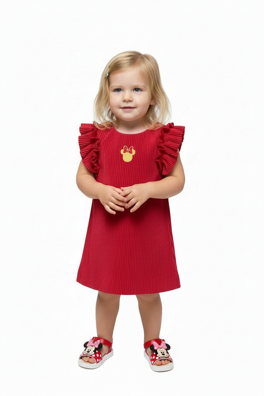 Vestido rojo bebe niña  Minnie St Jacks 0190011201