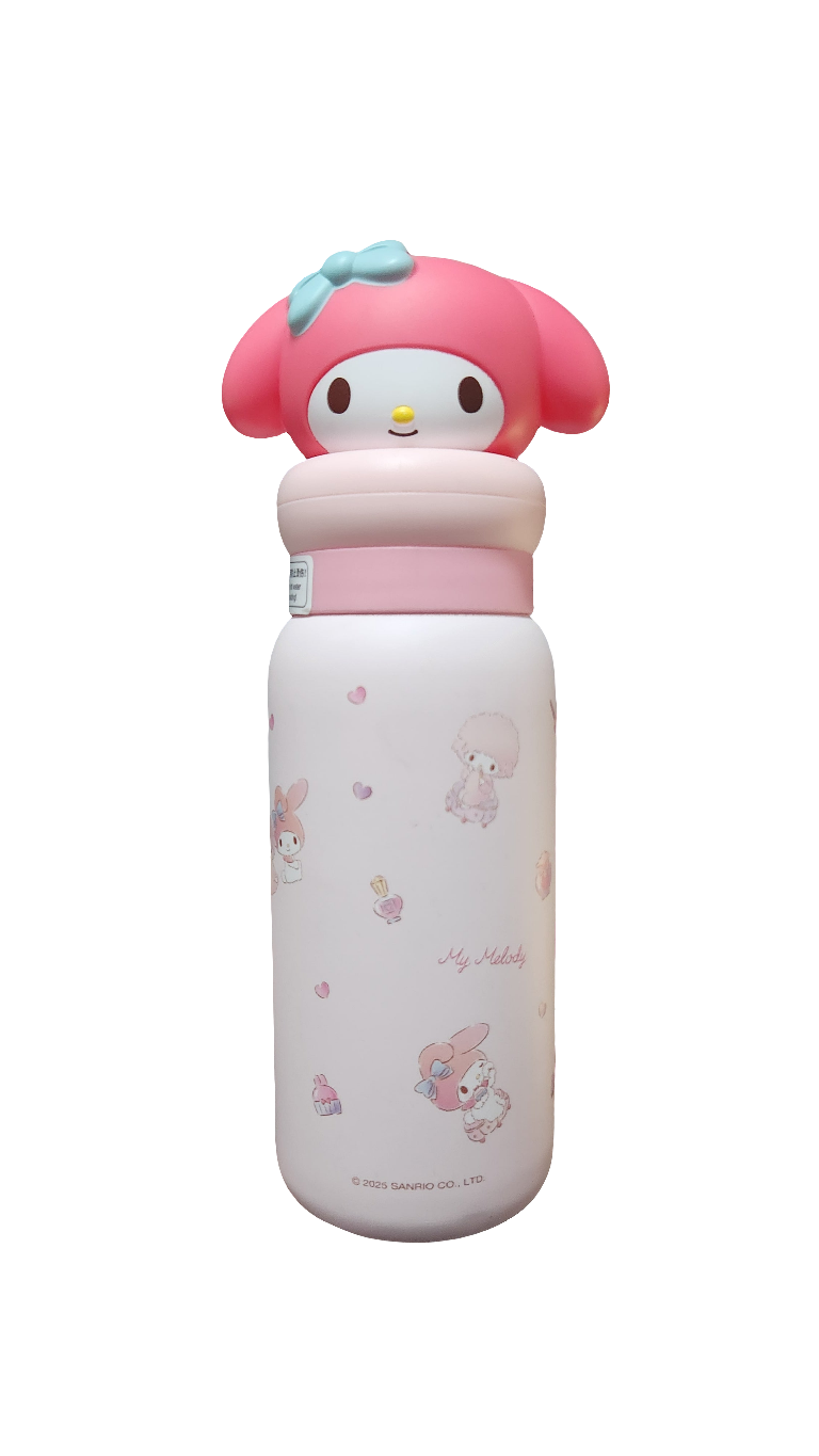 Termo térmico My Melody 400ml blanco niña