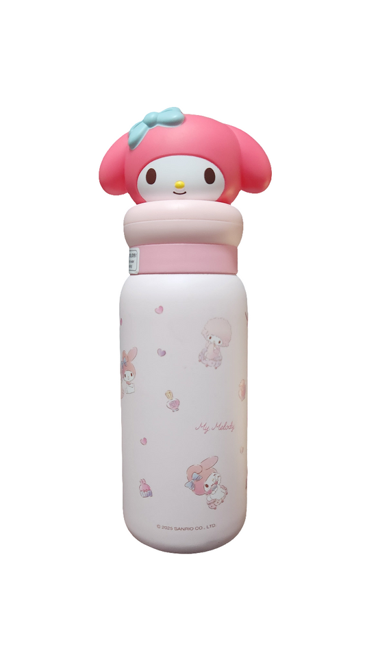 Termo térmico My Melody 400ml blanco niña