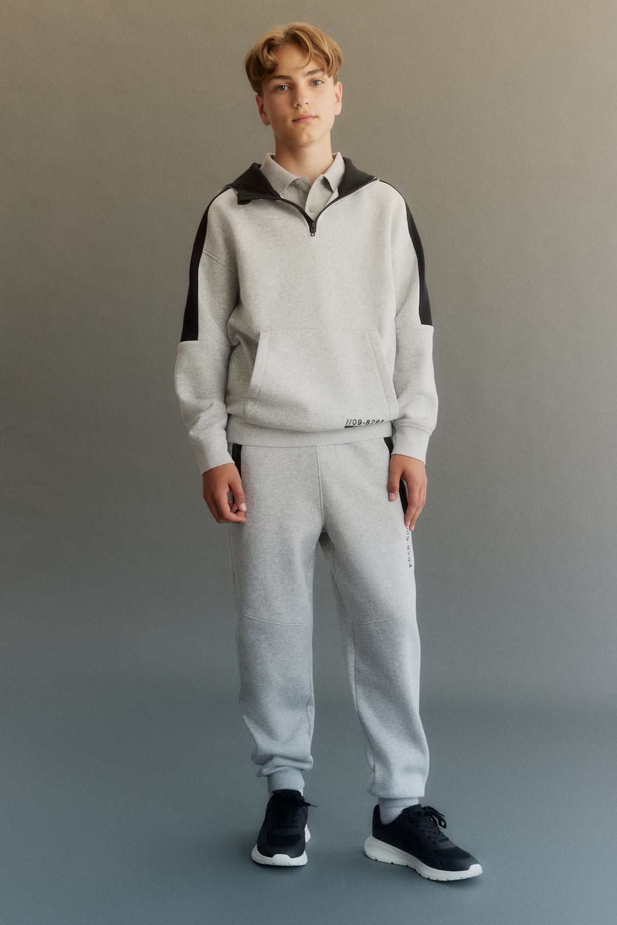 Pantalon Jogger gris niño H&M 1297056
