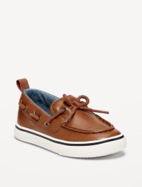 Zapatos mocasines café niño Old Navy