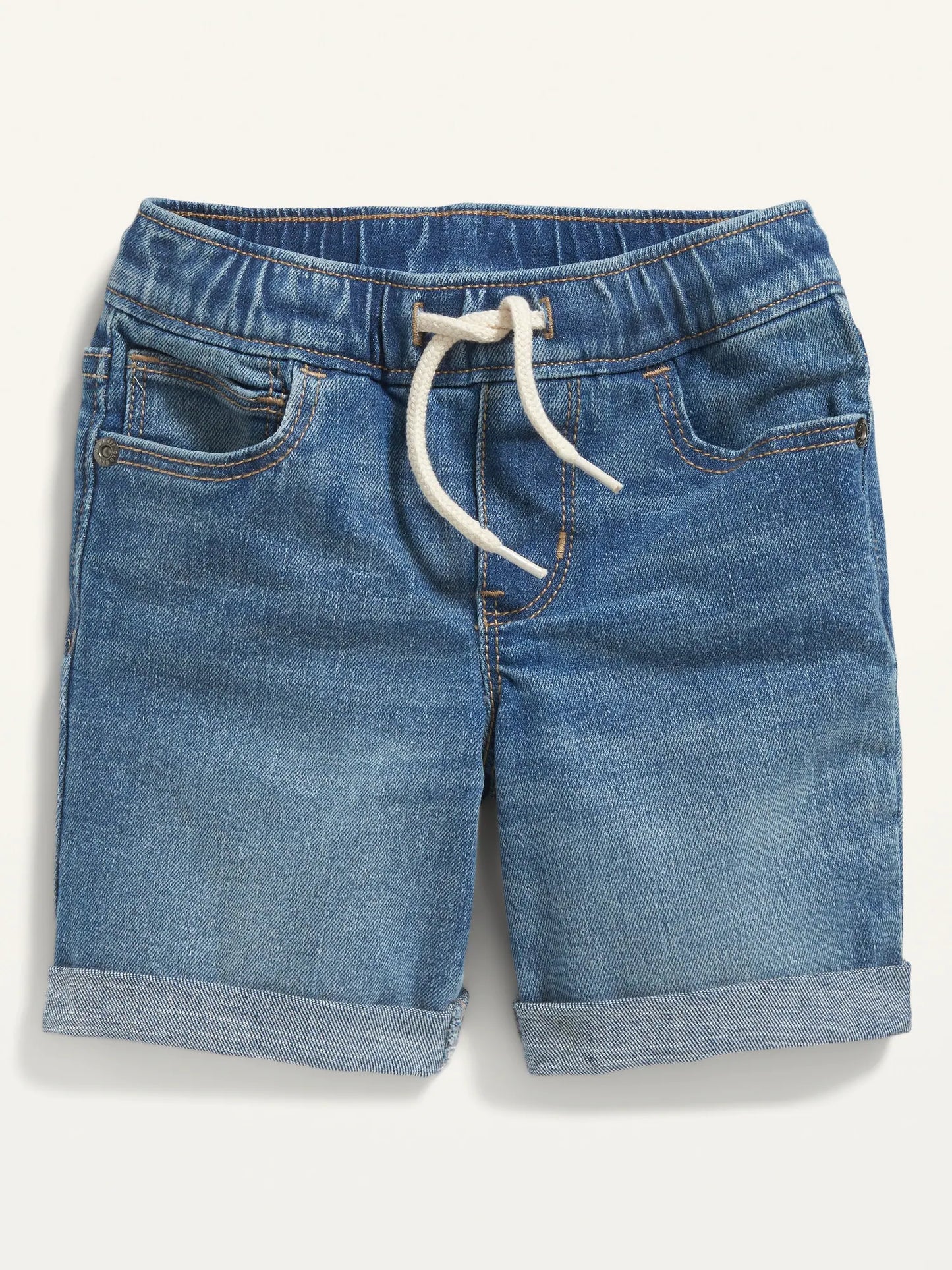 Calzoneta Short jeans azul Old navy nino cintas Kima Shop HN