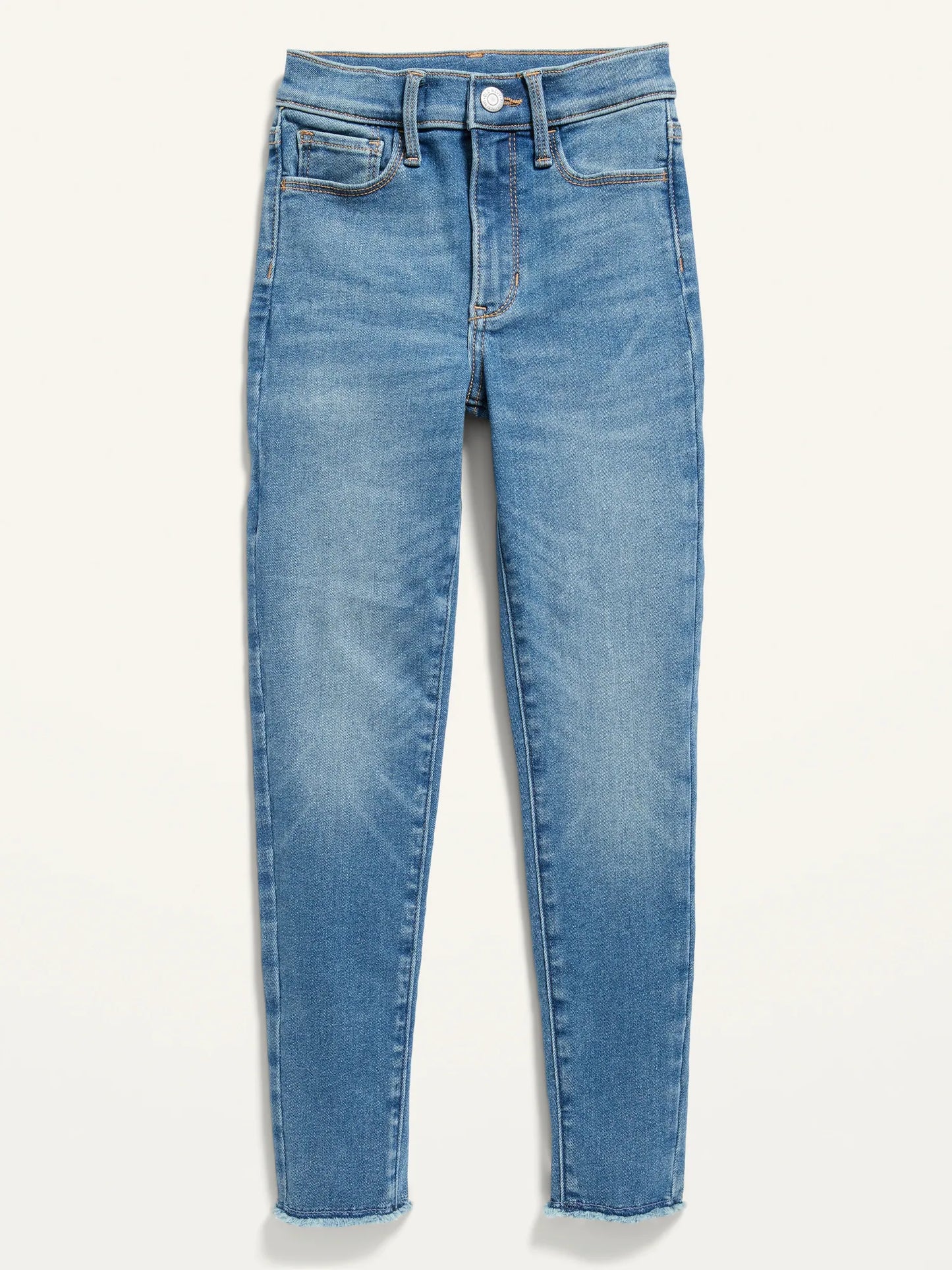 Pantalon Jeans azul claro niña Old Navy tiro alto. 873744-00-1