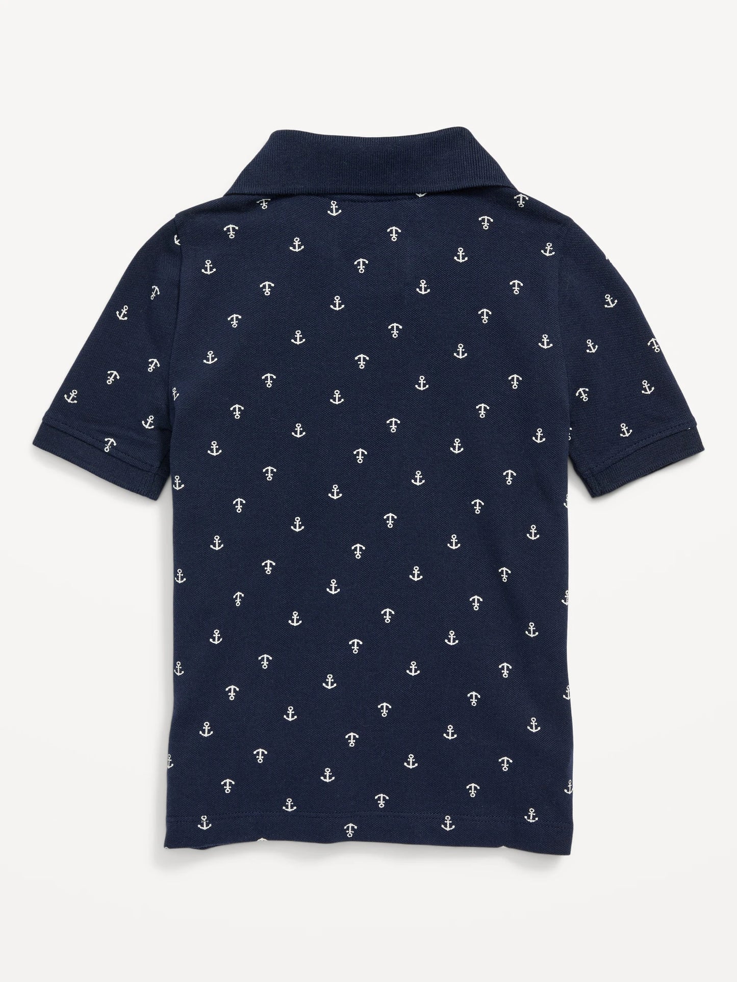 Camisa Polo anclas azul old navy niño