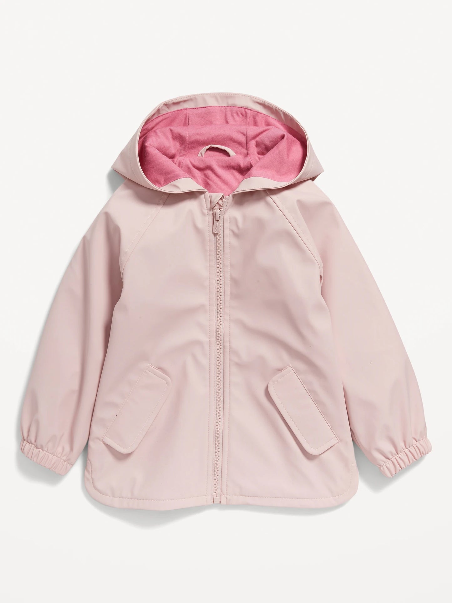 Chumpa impermeable Chaqueta Chamarra rosada old navy niña 69938416