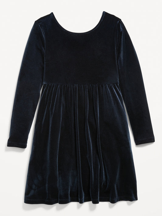 Vestido azul velvet old navy niña 34868976