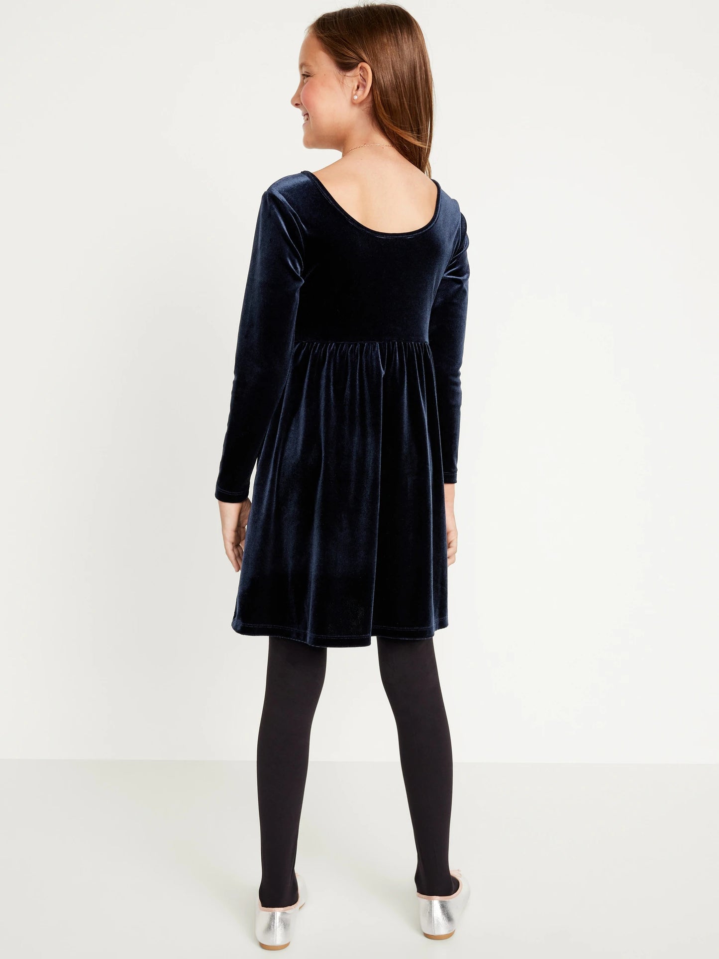 Vestido azul velvet old navy niña 34868976