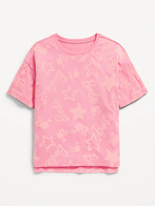 Camisa rosada barbie old navy niña