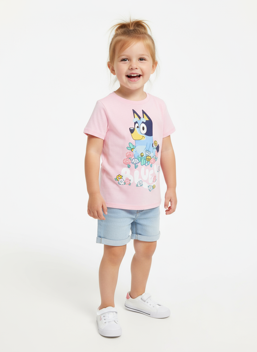 Camisa rosada bluey Old navy niña