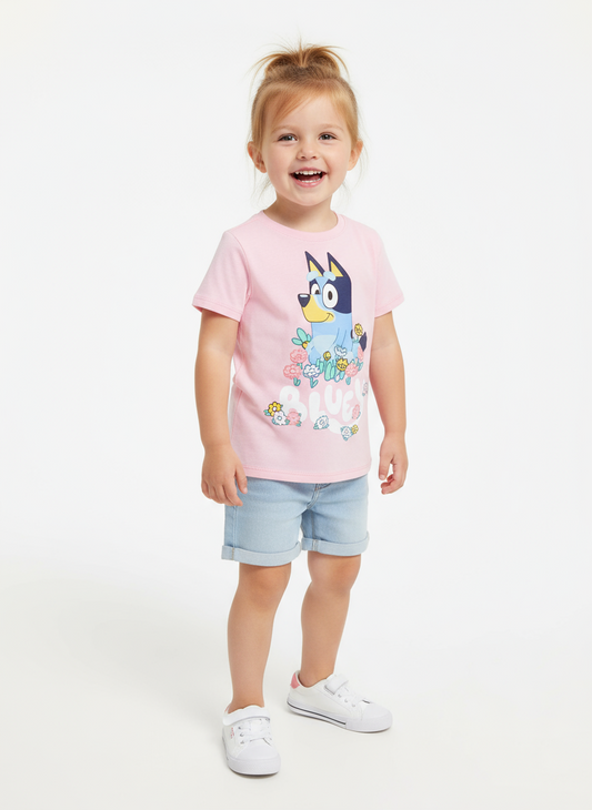 Camisa rosada bluey Old navy niña