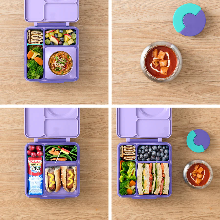 Lonchera accesorio para comida antiderrame niña niño OMIELIFE bento box