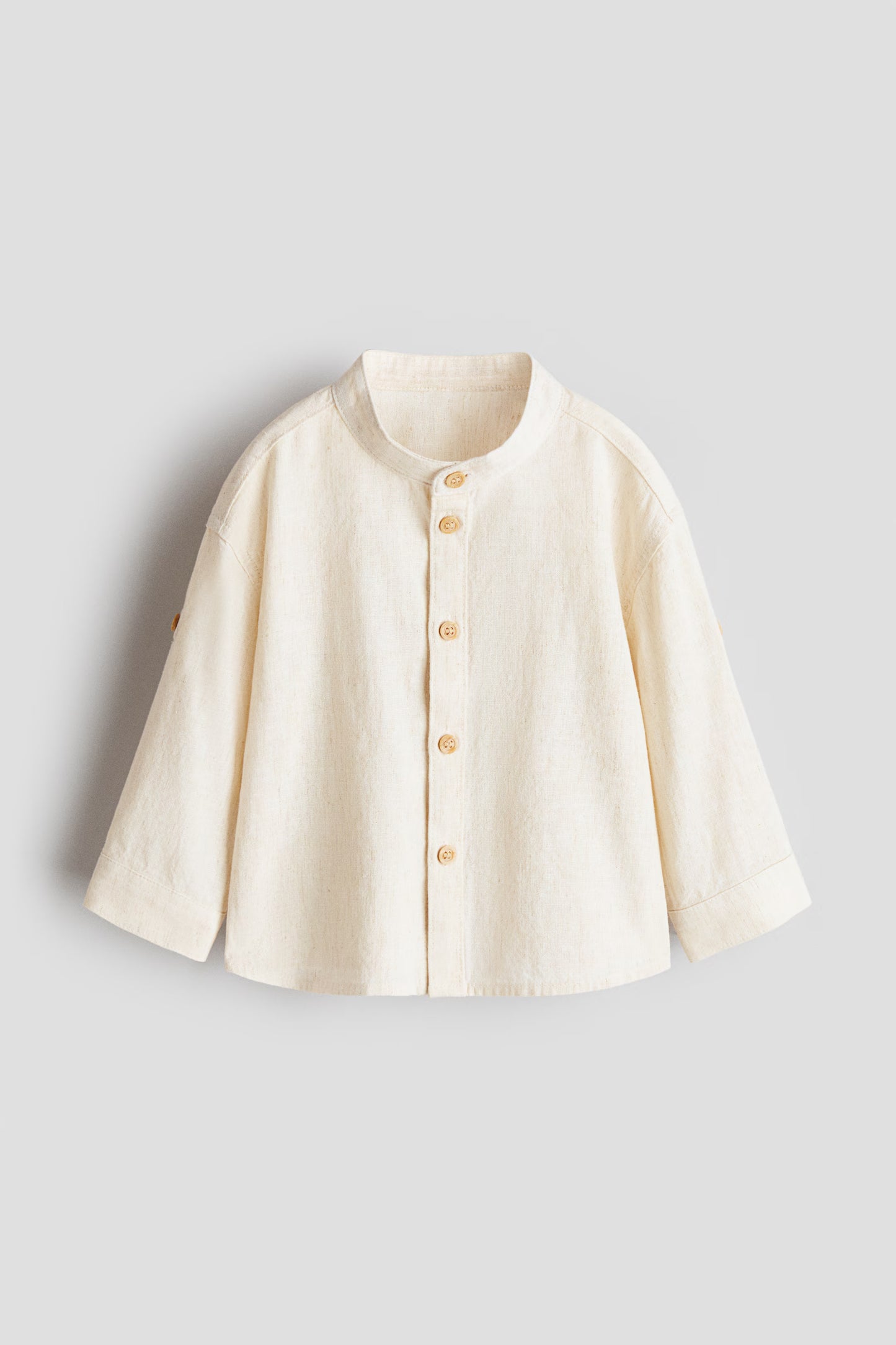 Camisa formal bebe niño beige H&M 1320550003008