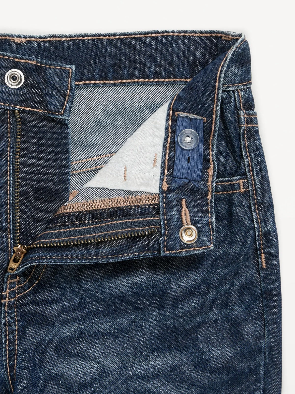 Pantalon Jeans ancho Old navy Niña azul oscuro.753591-00-1