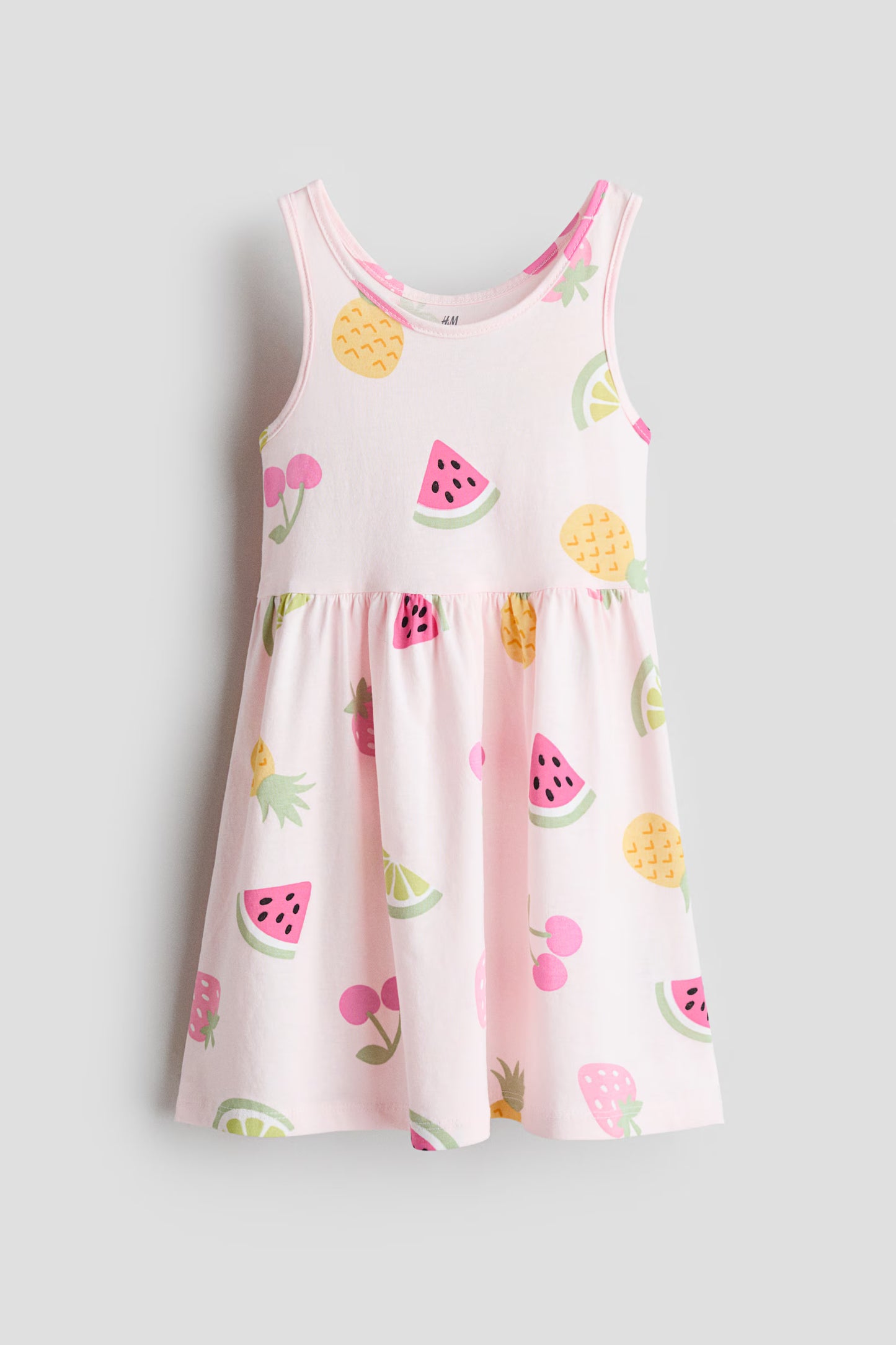 Vestido multicolor frutas niña H&M 1157735140