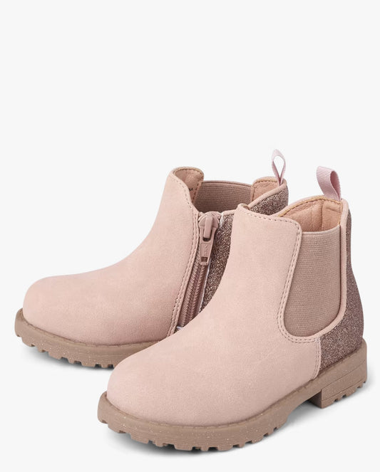 Botas botines burritos rosados Childrens Place