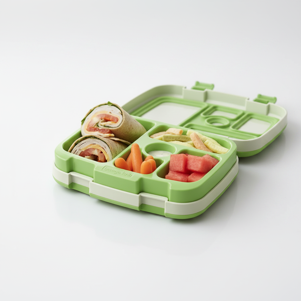 Contenedor para comida lonchera Bentgo bento verde