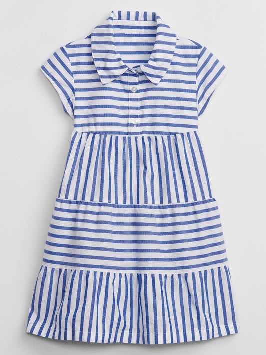 Vestido rayas azul Gap niña