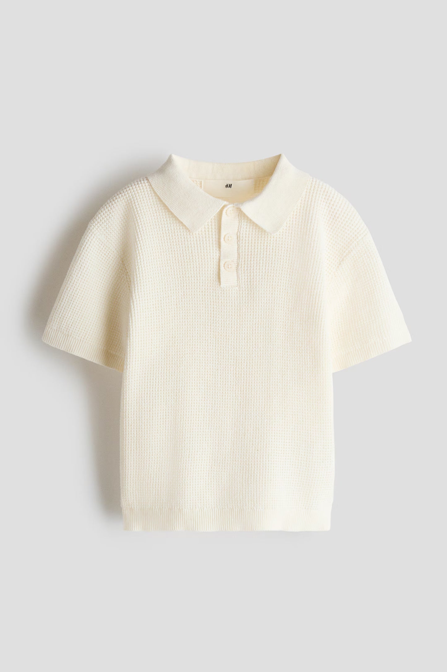 Camisa polo beige niño H&M 1272055008