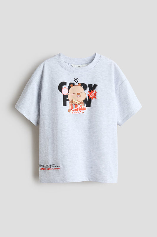 Camisa gris capibara niña H&M 1263226069