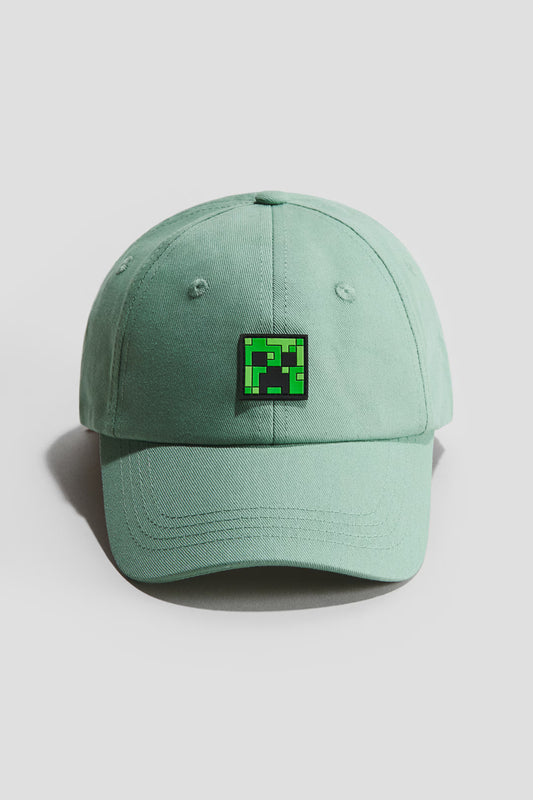 Gorra verde minecraft niño 1265457017