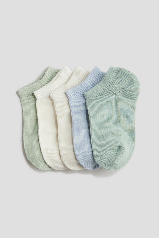 Set 5 calcetines multicolor bebe niño H&M 0943590026