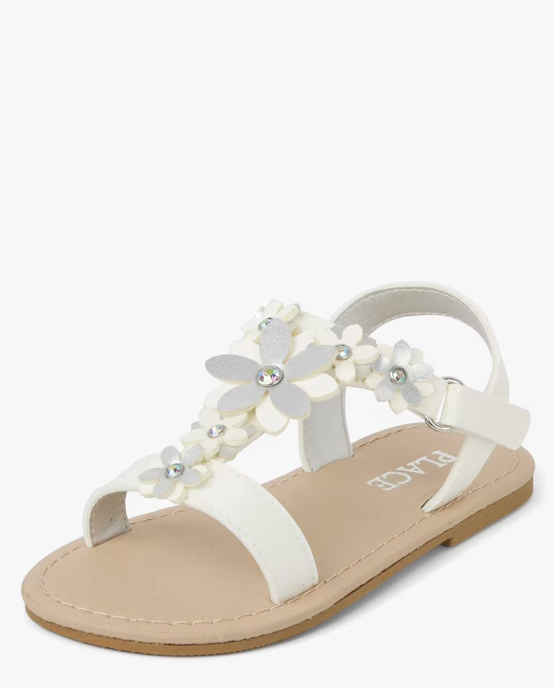 Sandalias blancas flor Childrens Place niña