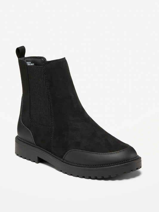 Botines burritos botas negras niña Old navy