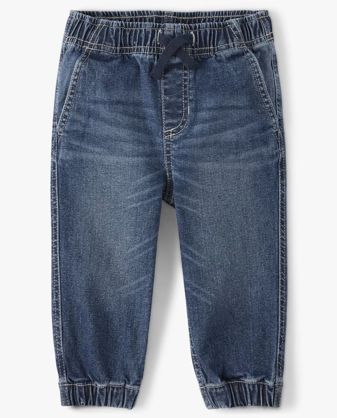 Pantalon joggers azul jeans childrens place niño