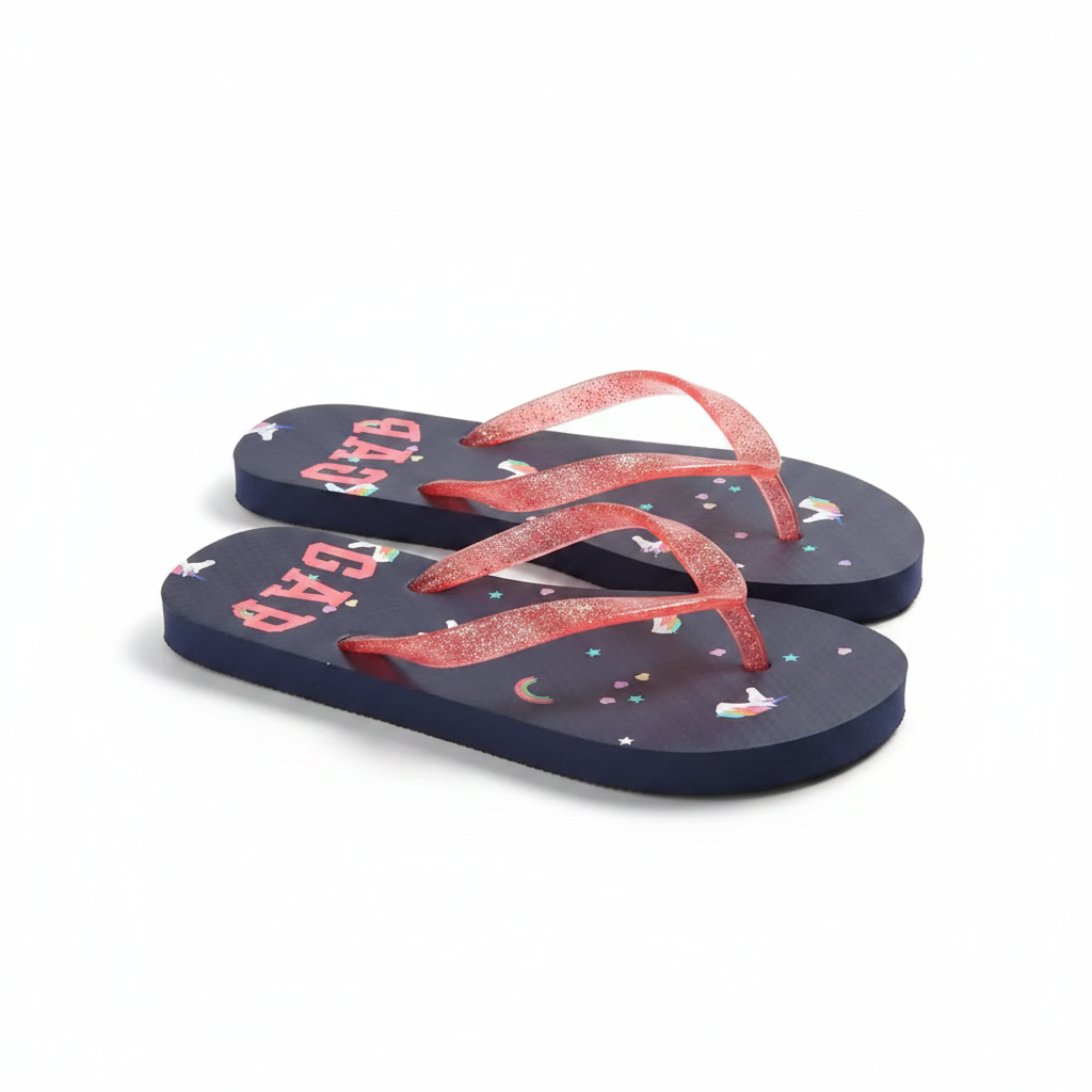 Sandalias Flip flop Gap niña unicornio. 679993-00-1 promo 4x1000