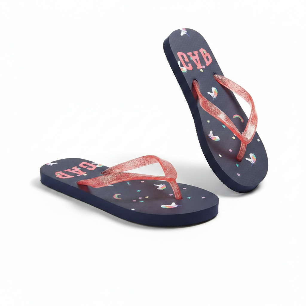 Sandalias Flip flop Gap niña unicornio. 679993-00-1 promo 4x1000