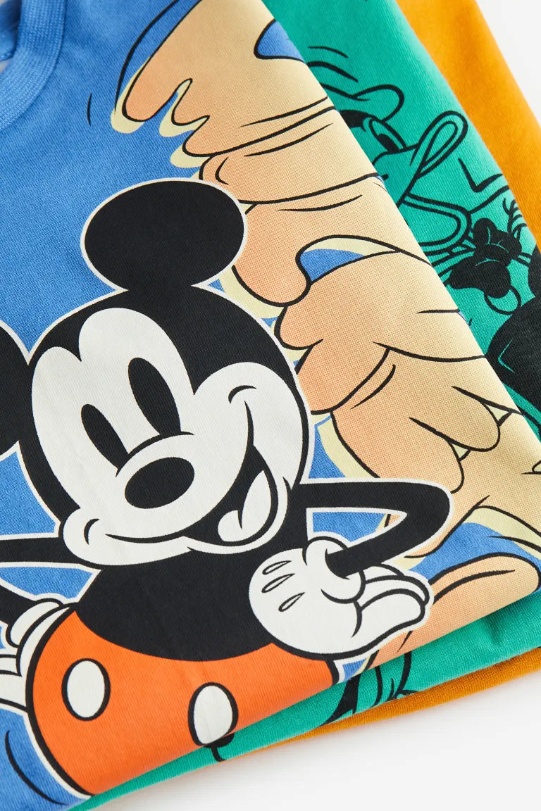 Set 3 Camisas mickey H&M niño disney