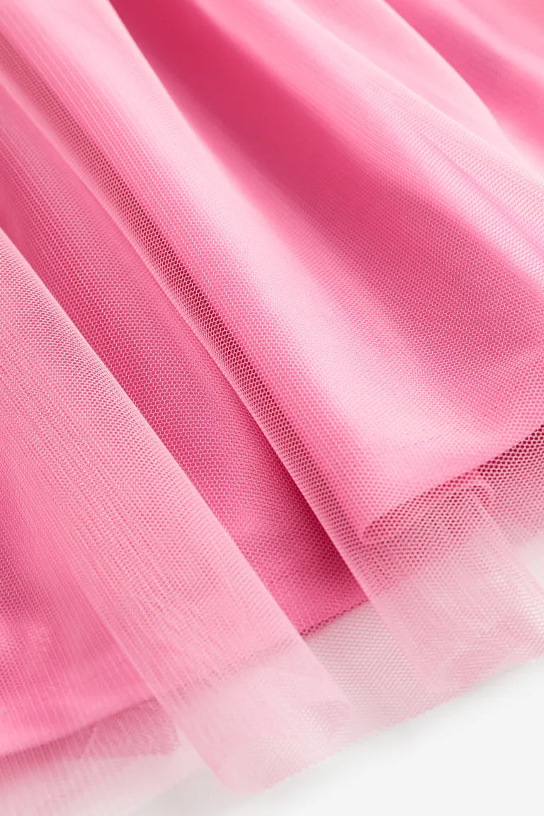 Vestido rosado barbie niña H&M 23676144