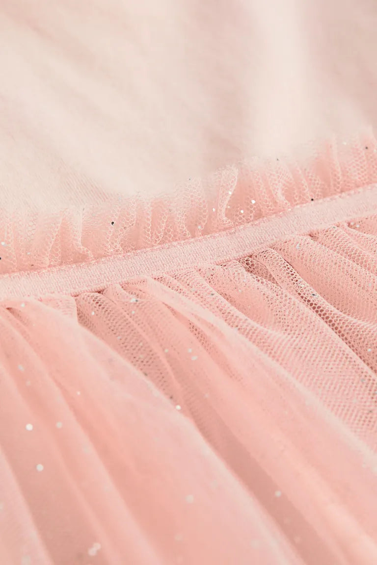 vestido rosado tutu bebé niña H&M manga media  15427312