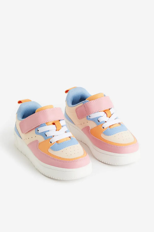 Tenis Sneakers colores pastel niña H&M