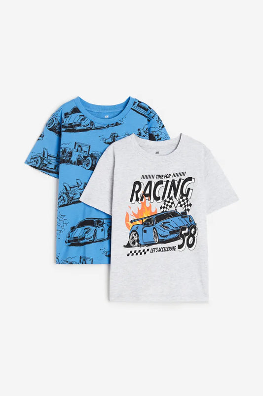 Set 2 Camisas H&M niño carros