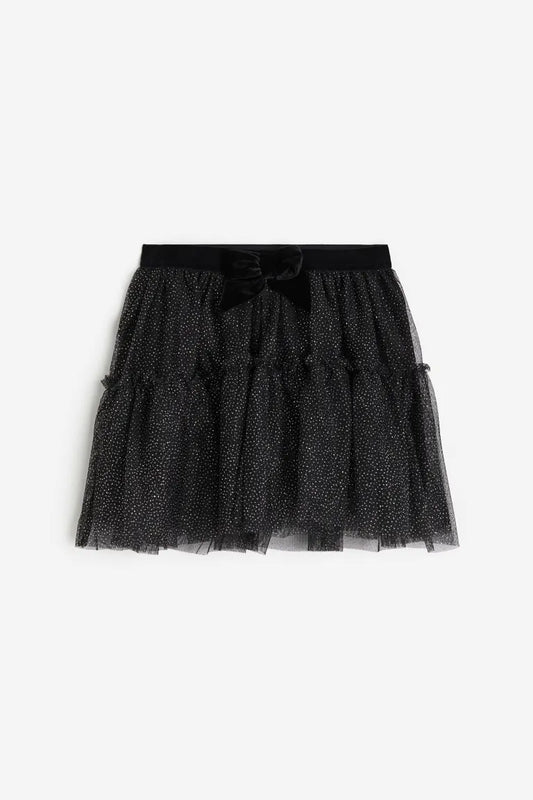 Falda tutu negro H&M glitter niña 39330288