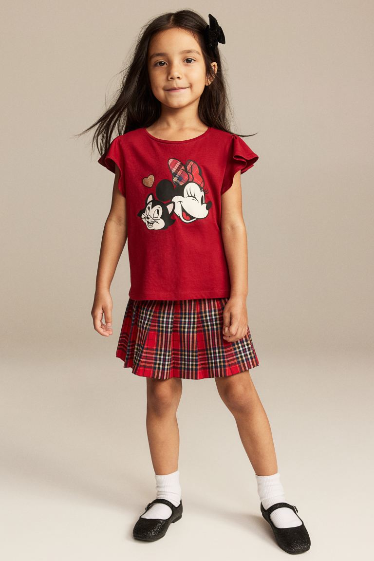Camisa roja minnie niña H&M 37239024
