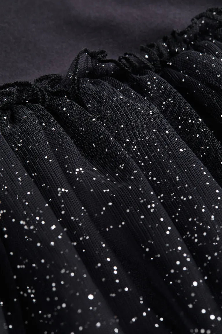 vestido negro tutu bebe y niña H&M