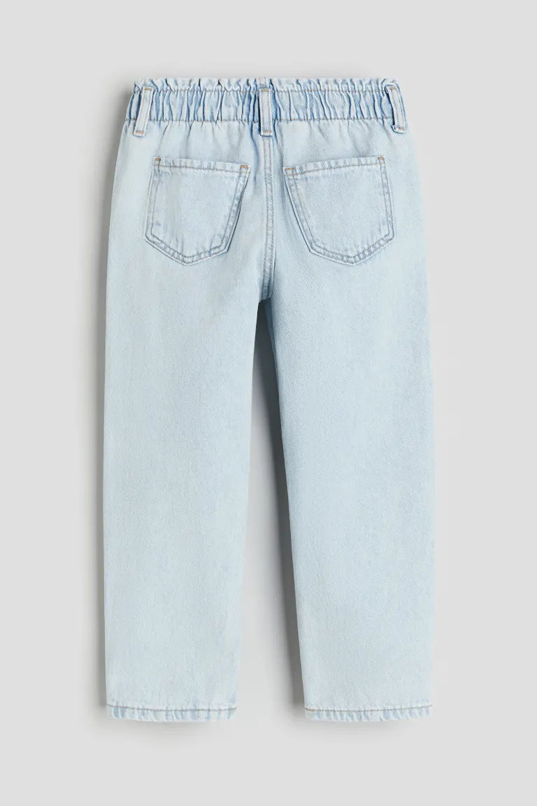 Pantalón jeans niña Minnie H&M azul claro
