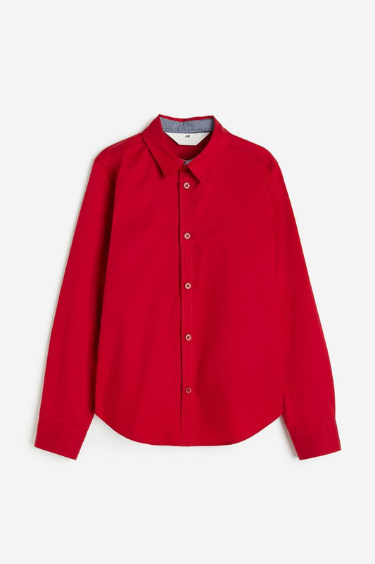 Camisa roja H&M niño formal 00182256