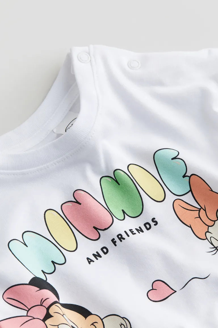 Camiseta blanca niña h&m shop