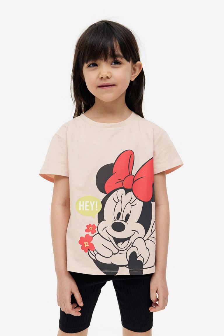 Camisa rosada Minnie Disney H&M niña