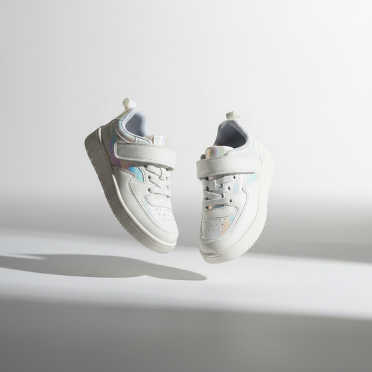 Tenis blancos H&M niña promo escolar