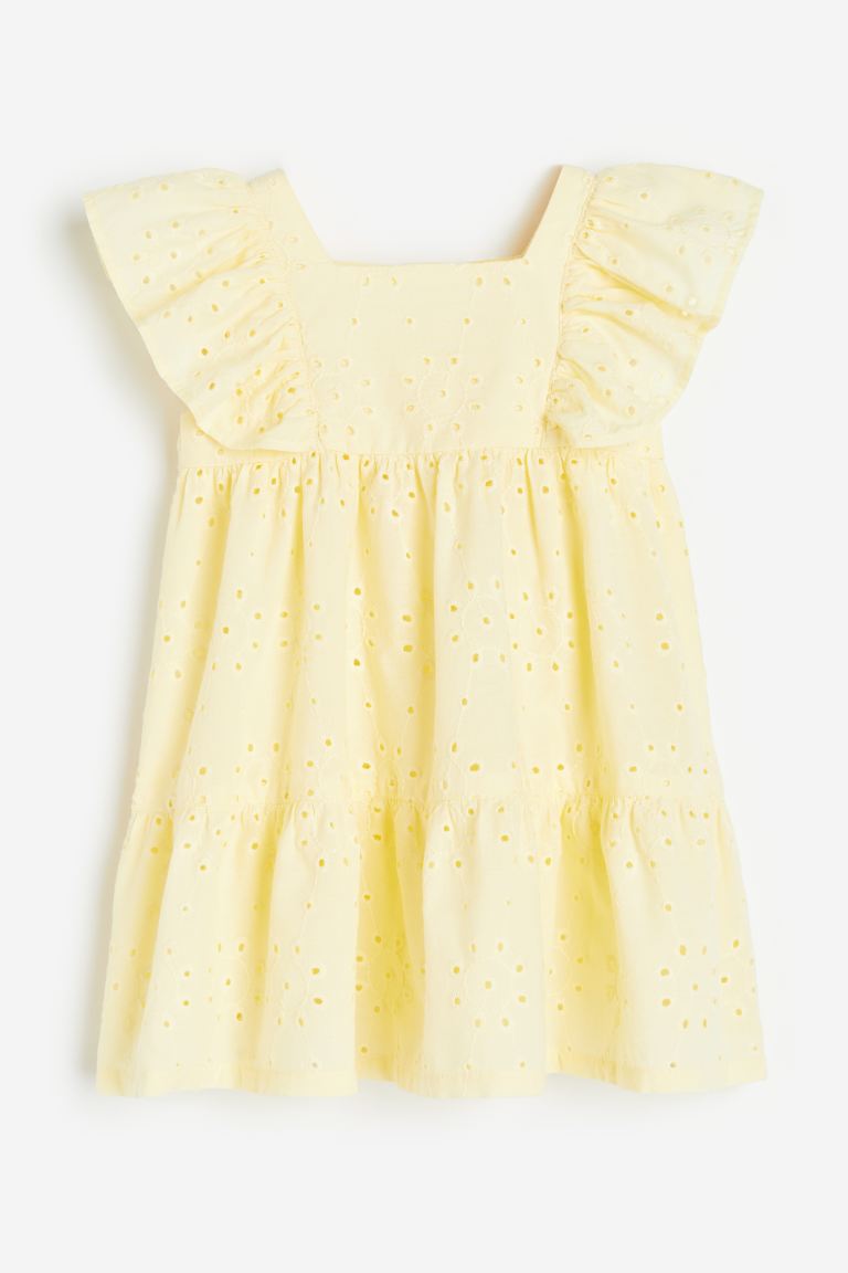 Vestido amarillo bebe niña H&M