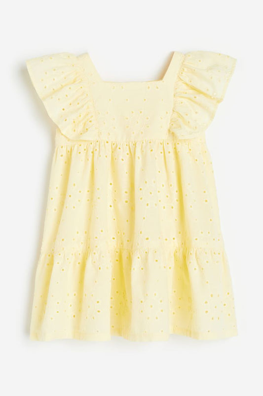 Vestido amarillo bebe niña H&M