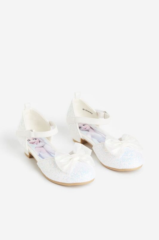 Zapatillas blancas tacon h&m niña