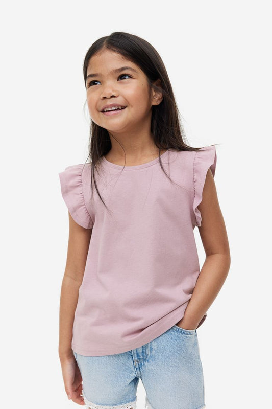 camisa h&m morada