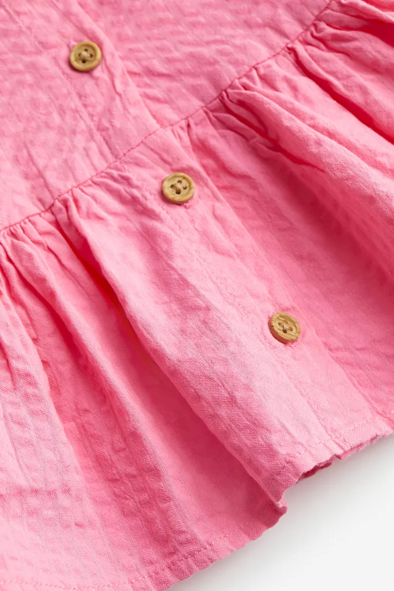 Camisa rosada peplum H&M bebe niña