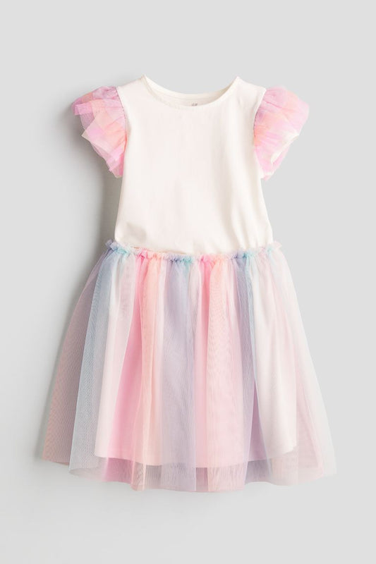 Set dos piezas tutu colores revuelos H&M niña